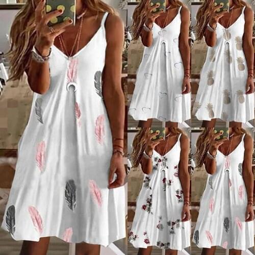Dresses For Women Casual Large Size Dress Slip Dress Summer Light Dresses Summer Loose Dress White Summer Dress Basic