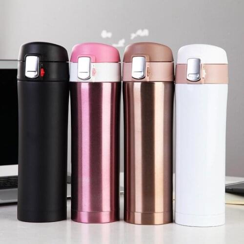 20PCS 450ml Thermoses Stainless Steel Insulated Thermos Cup Coffee Mug Travel Drink Bottle Garrafa Termica Thermo Mug