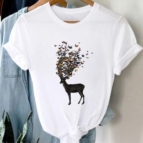 2021 Female T-shirt Fashion T-shirts harajuku Graphic t shirt Women Clothing Summer Top Female Short Sleeve t-shirt femme