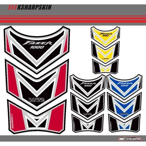 3D ADESIVI Sticker Decal Emblem Protection Tank Pad Cas Cap Fit FOR YAMAHA Fazer 1000 2001 02 03 04 05