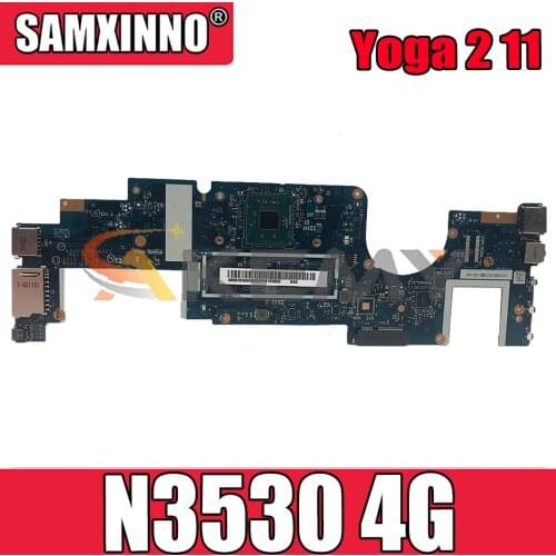 Akemy For CPU. N3530.4G.AIUU1 nm-a201 Motherboard Lenovo Yoga 2 11 Laptop PC Board 100% Test OK