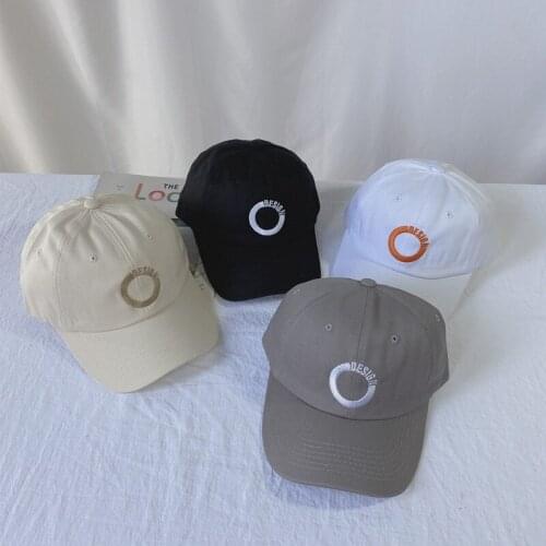 Summer Unisex Letter Adjustable Baseball Cap New Fashion Solid Color Outdoor Hats Hip Hop Embroidery Sun Protection Baseball Cap