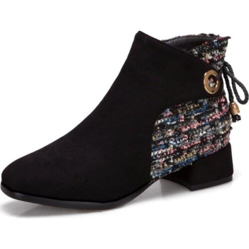 Big Size Personalized boots boots women shoes ankle boots for women ladies boots shoes woman winter