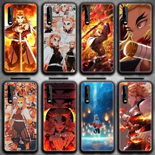 Rengoku Kyoujurou Demon Slayer Kimetsu no Yaiba Phone Case for Huawei P20 P30 P40 lite E Pro Mate 30 20 Pro P Smart 2020 P10