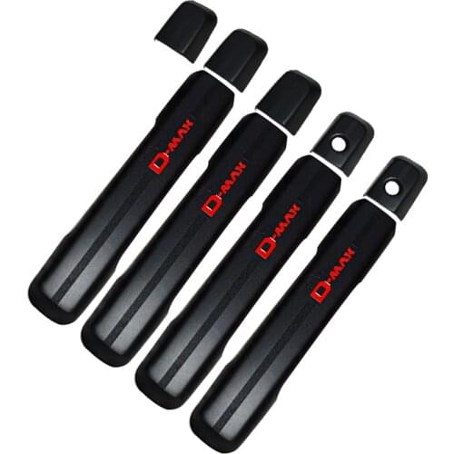 DECORATIVE PARTS EXTERIOR DOOR HANDLES COVER TRIM COVERS FIT FOR ISUZU D-MAX DMAX EXTERIOR COVER ACCESSORIES 2012-2017