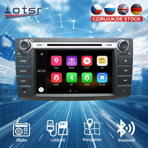 For SUZUKI SWIFT 2006 - 2010 Wince 6.0 CD DVD Player Single DIN 8 Inch GPS Navigation Player Steering Wheel Control BT