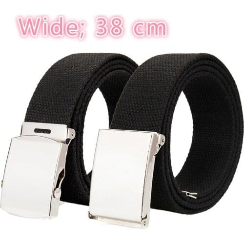Fashion Neutral Nylon Canvas Belt Luxury designer new nylon material mens belt military outdoor male jeans tactical belts