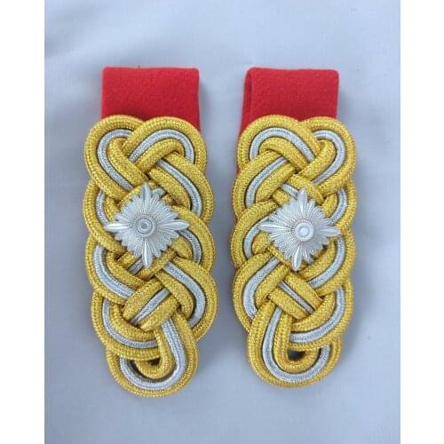 WWII GERMAN HEER MAJOR GENERAL TUNIC SHOULDER BOARDS With the great stars