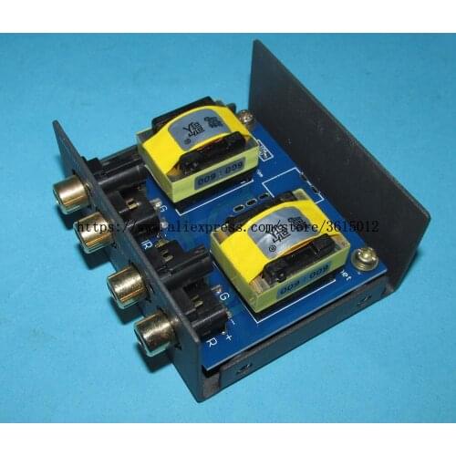 Permalloy 600Ω:600Ω Passive preamplifier audio signal isolated transformer