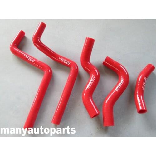 FOR Honda CR125 CR 125 CR125R 2000 2001 2002 Silicone Radiator Hose RED 00 01 02