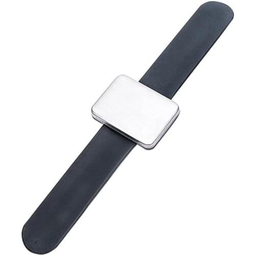 Silicone Magnetic Wrist Band Bracelet Magnet Needle Accessories Aspirator Sewing Tool Magnetic T3L6