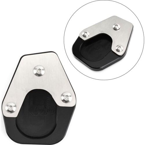 Topteng Fit For MOTO GUZZI V85TT 2018 2019 Motorcycle Kickstand Enlarge Plate Pad Motor Parts