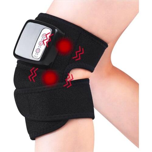 Vibration Heating Massage Far Infrared Knee Joint Heat Massage Shoulder Elbow Knee Support Brace Pain Relief Arthritis Treatment