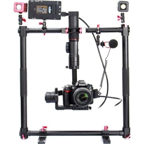 Magic Vision Video Accessories Dual Handle Grip for Feiyu AK2000 AK4000 Zhiyun Crane Plus/Crane 2 DJI Ronin S AFI Moza air 2