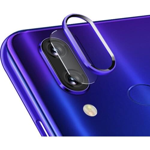 Camera Protector Metal Ring For Xiaomi Redmi Note 7 Note7 Pro Camera Glass For Redmi Note 7 Pro Lens Tempered Glass Protector