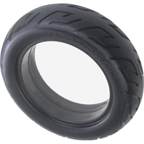10*2.7-6.5 Non-Pneumatic Solid Tire Explosion-proof Tubeless Tyre with PU Material for Xiaomi Mijia M365 Electric Scooter