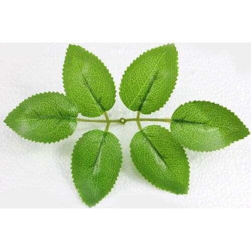 100 pcs/lot Rose Leaves New Hot High Quality Simulation Leaves Wedding Decoration Wholesalers Mariage Flores De Artificiais