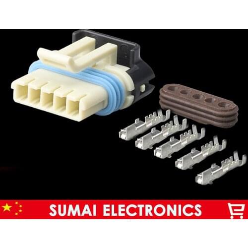 5 Pin Exhaust gas recirculation valve EGR valve harness connector plug for SPARK,Buick,Excelle,Chevrolet