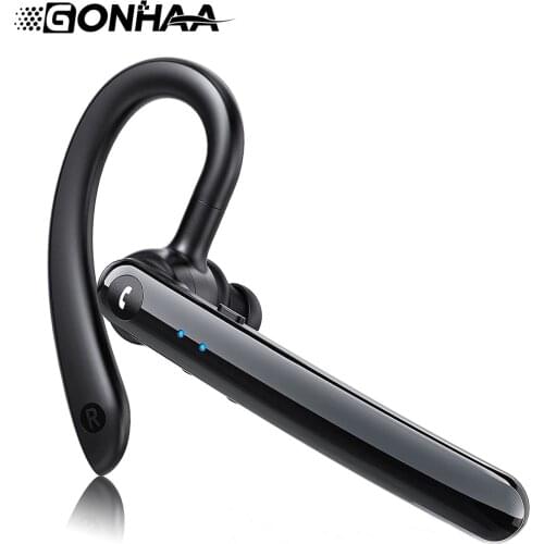 Bluetooth Headset Dual Microphone Noise Canceling Bluetooth Earphone Hands-Free Wireless Headphones Suitable For All Smartphones