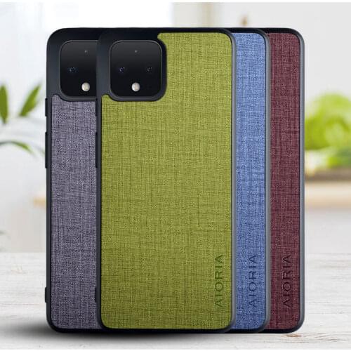Case for Google pixel 4 XL funda cover Cross pattern PU leather cover phone for Google pixel 4 case funda coque