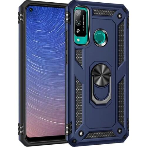 For Huawei P40 Lite E Case Magnet Car Ring Stand Holder Case For Huawei P40 Lite E 6.39" ART-L28 Soft Silicone Bumper Case