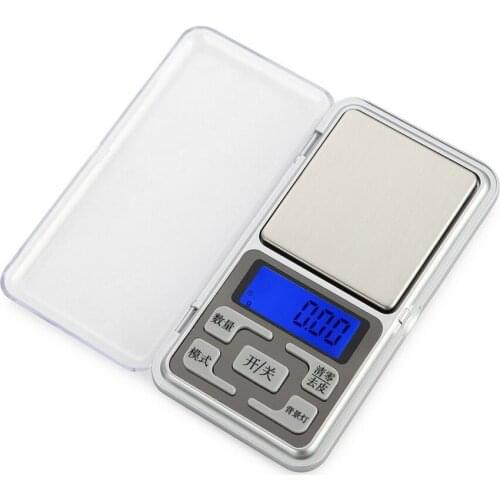 100g/200g/500g 0.01g 500g/0.1g Mini Digital Scale Precise Electronic Pocket Scale Jewelry Kitchen Food Seasoning Weighting Tools