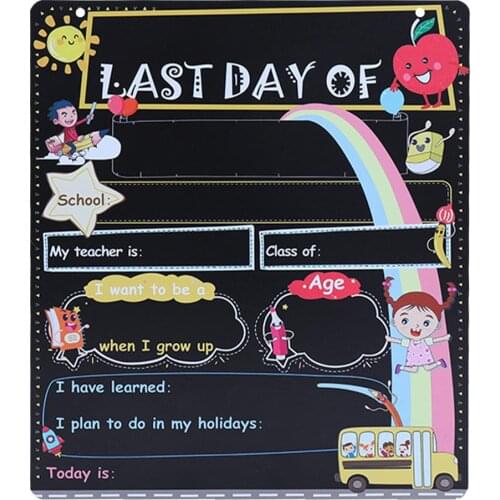 Mini Wooden Chalkboard Events Note Double Sided Chalkboard Message Label Memo Wedding Decoration Vintage Party Decor Photo Prop