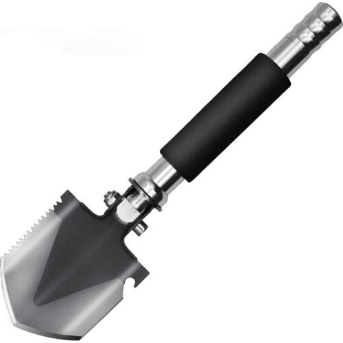 Hot Sale Aluminium Mini Camping Multi-functional Outdoor Folding Engineer road outdoor rescue camping Shovel