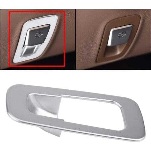 Chrome Handbrake Button Cover Trim for Mercedes Benz E-Class W213 GLC-Class X253 C-Class W205 2016 2017 2018 Car Accessories