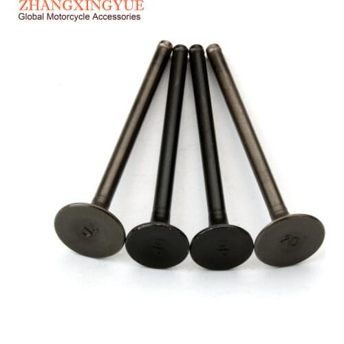 Scooter 4PC Nmax Intake And Exhaust Valves for Yamaha GPD150-A N MAX NVX155 Aerox 155cc 2DP-E2111-00 2DPE212100 4T