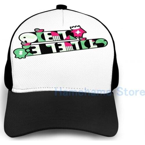 Fashion Splatoon 2 - Off The Hook! Basketball Cap men women Graphic print black Unisex adult hat