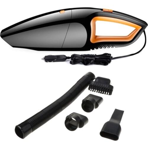 Strong Power Car Vacuum Cleaner DC 12V 120W Cordless Wet and Dry Dual Use Auto Portable Vacuums Cleaner For home Office