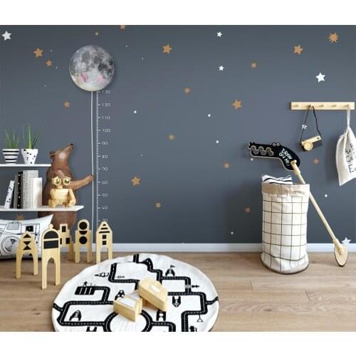 Bacaz 3D Wall Paper Stickers Living Room 3D cartoon Wallpaper mural for Kids Room Bedroom Home Decor 3D Wall Covering Wallpaper