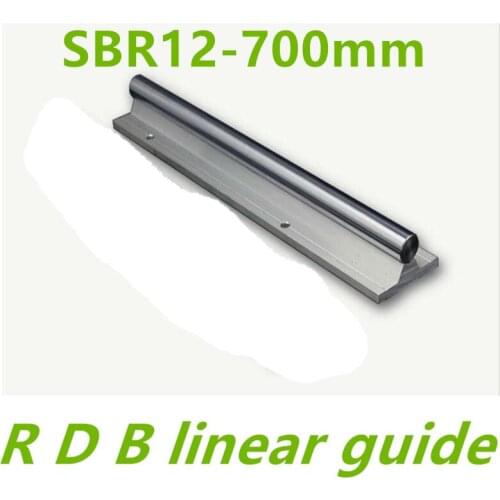 NEW SBR12 700mm 12mm rail L700mm linear guide cnc router part linear rail