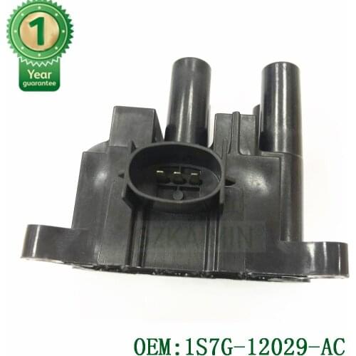 Originalperfect quality ignition coil PACK 1S7G-12029-AC 1S7-12029AC FOR Mazda 2 6 Tribute FOR Ford Focus LR Mondeo Fiesta KM