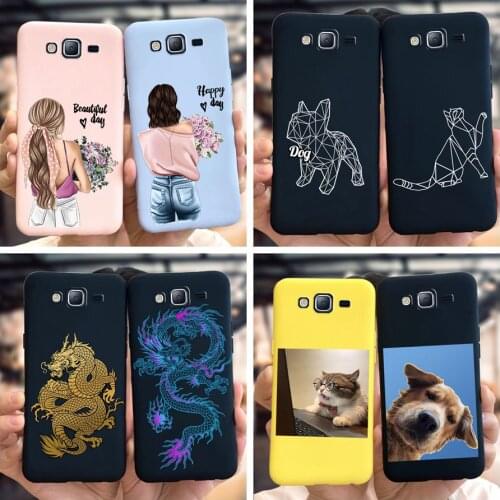 Silicone Case For Samsung Galaxy J5 2015 Soft Cover For Samsung J5 2016 Matte Phone Case For Galaxy J5 2016 2017 J530 J510 Coque