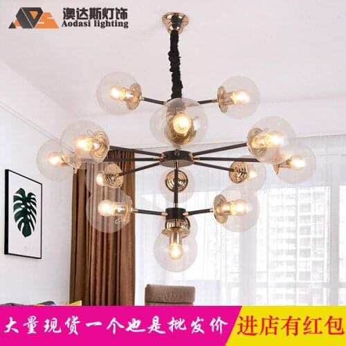Nordic industrial pendant light for bedroom vintage Dining Room restaurant lamps modern pendant lights cord Hanging lighting