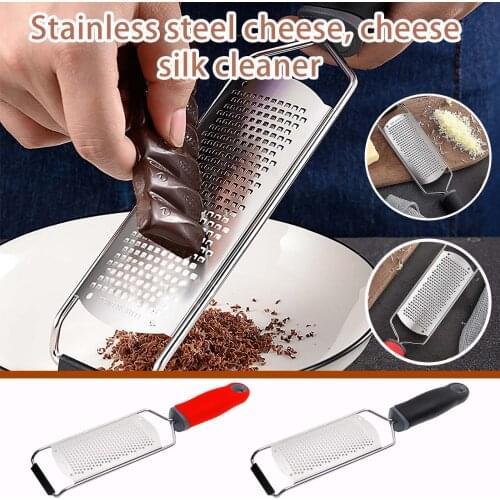 Stainless Steel Cheese Grater Cheese Grating Chocolate Grating Lemon Grinder Fruit Vegetable Grater Peeler Slicer Kitchen Tool