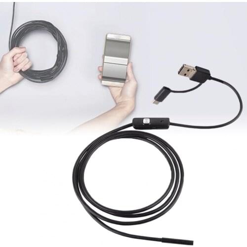 AN100 3in1 Waterproof Endoscope Camera Android Borescope Camera Endoscopio USB Type-C Endoscope 8mm mini camera for android