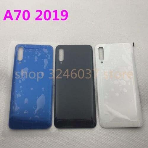 Rear Panel Battery Glass Back Door Cover For Samsung Galaxy A20 A30 A40 A50 A70 2019 Pre-adhesive stickers