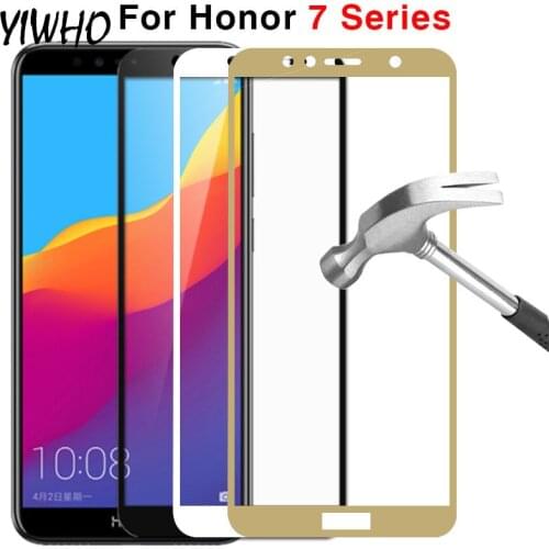 Protective Glass For Huawei Honor 7c Pro 7a 7x Tempered Glas On The Honer 7S 7 X A C S X7 S7 A7 C7 7apro 7cpro Screen Protector