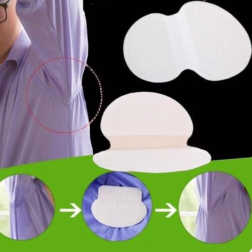 10pcs/30pcs/50pcs Disposable Underarm Absorbent Pads Sweat Pad Dress Perspiration Pads Men/Women Armpit Summer Shield
