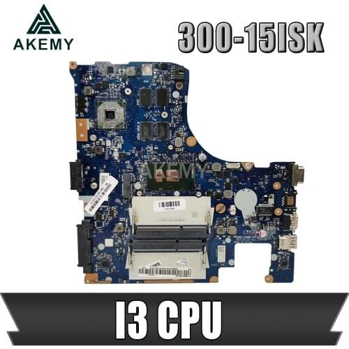 15.6 inch For Lenovo 300-15ISK notebook motherboard BMWQ1 BMWQ2 NM-A481 CPU i3 6100U GPU R5 M330 2G 100% test work free shipping
