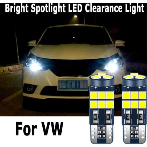 2x Canbus W5W T10 Car LED Clearance Light Lamp Bulb For vw touran t5 jetta mk6 skoda fabia 2 rapid superb octavia a5 a7 audi a4