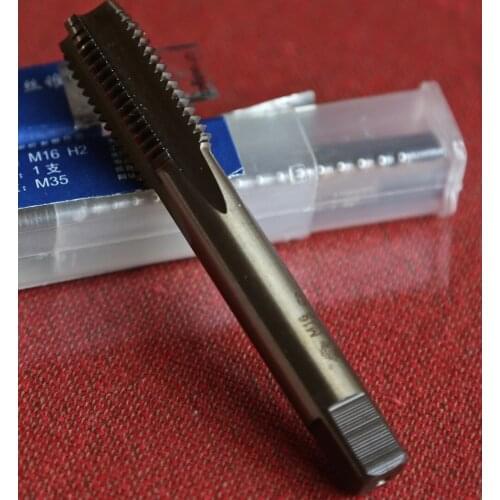 Free shipping 1pc M33*3.5*151m HSS M35 Co5% Full CNC grinded Machine straight flute hss Taps for SS workpiece making