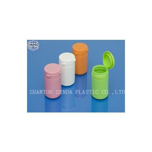 Free Shipping! 20PCS/LOT PE colorful plastic bottle with screw cap, 80ml plastic bottle for pills, HDPE medical plastic bottle