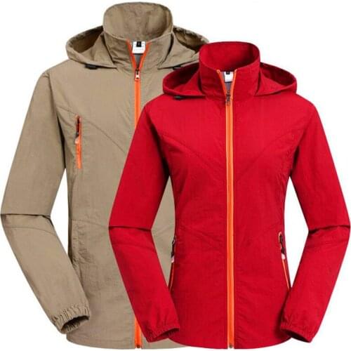 Quick Dry Waterproof Breathable Sport Full Sleeve Cycling Fishing Trekking Solid Camping Adult Man and Woman Hiking Jacket