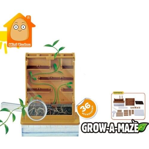 Kids Science Toy Biology Observe Plant Growth Maze Kit Simulation Model STEAM Toys Educational Teaching Aids For Children Gift
