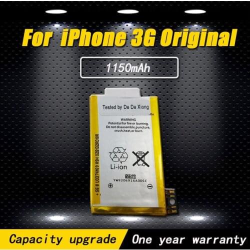 For iPhone 3G Original Battery Replacement 1150mAh