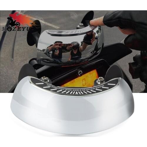 For SYM MAXSYM 400i 600i TMAX 500 530 T-MAX 560 VMAX 125 250 400 1200 Motorcycles Wide Angle Rearview Mirror 180 Degree Visible
